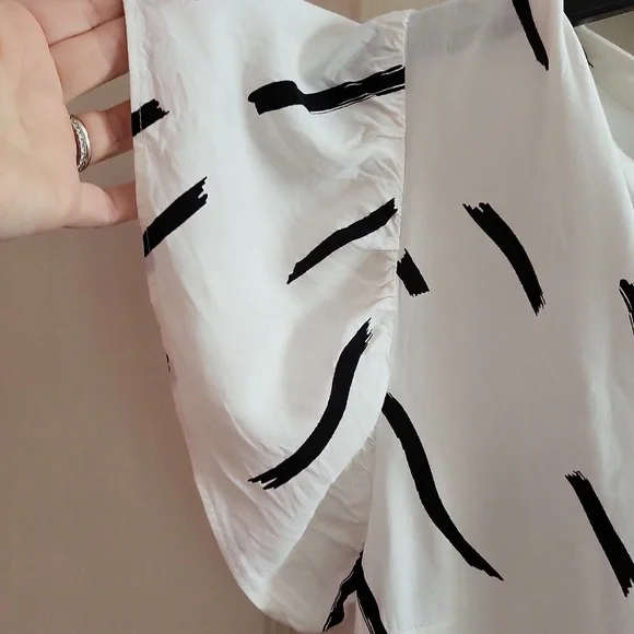 Loft high low brush strokes Maxi - Picture 3 of 5